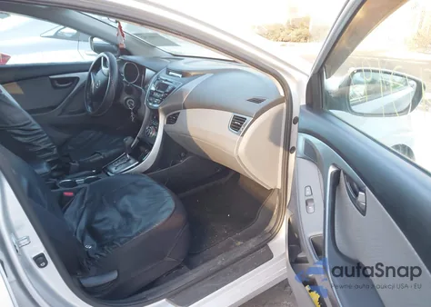 2013 Hyundai Elantra Gls from USA, damaged, VIN KMHDH4AE8DU660468